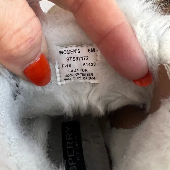 Sperry Women's Size 6 Luca Peak Tan WATERPROOF Leather Ankle Boots‎ STS97172 - Picture 12 of 12